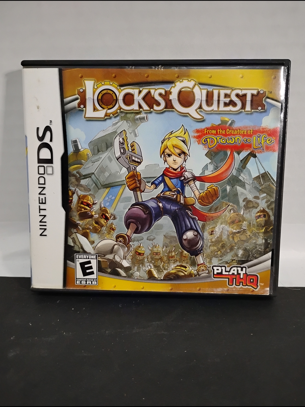HQ Locks Quest Nintendo DS Game - Yellow, White, Red Cover Art